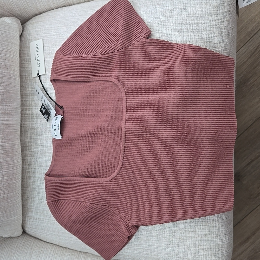 Aritzia Babaton Sculpt Knit Red Willow Medium